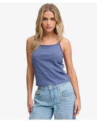 Superdry - & Co Athletic Essentials Jersey Stripe Tank Top - Lyst