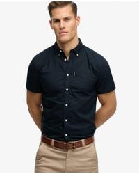 Superdry - Essentials Oxford Short Sleeve Shirt - Lyst