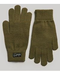 Superdry - & Co Logo Patch Essential Gloves - Lyst