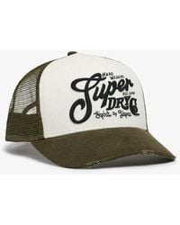 Superdry - Femme Casquette Trucker En Mesh Taille: 1Taille - Lyst