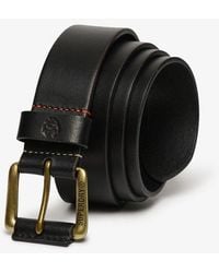 Superdry - & Co Classic Leather Belt - Lyst