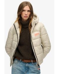 Superdry - Sports Puffer Bomber Jacket - Lyst