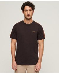 Superdry - T-shirt à Logo Rétro Essential Taille: L - Lyst