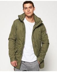 Superdry - Rookie Military Parka Jacket Deepest Army - Lyst