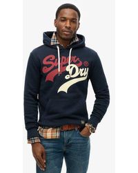 Superdry - Classic College Script Hoodie - Lyst