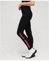 Superdry - Core Sports High Waisted leggings - Lyst