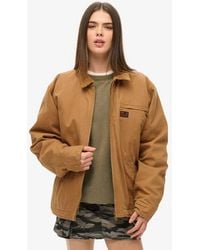 Superdry - & Co Oversized Surplus Barn Jacket - Lyst