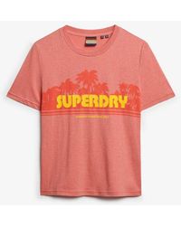 Superdry - & Co Outdoor Stripe Relaxed T-shirt - Lyst
