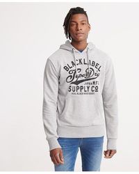 Superdry - Desert Classic Loopback Hoodie Marl - Lyst