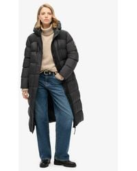 Superdry - & Co Rip-stop Long Puffer Coat - Lyst