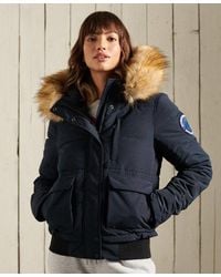 superdry grey jacket womens