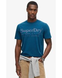 Superdry - Tonal Venue Logo T-shirt - Lyst