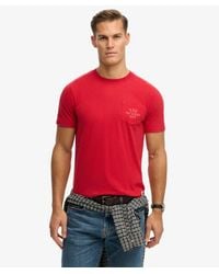 Superdry - Vintage Prep Relaxed Pocket T-Shirt - Lyst