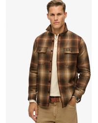 Superdry - & Co Wool Miller Overshirt - Lyst
