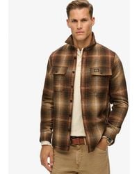 Superdry - & Co Wool Miller Overshirt - Lyst