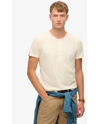 Superdry - & Co The Merchant Store - Short Sleeve Henley Top - Lyst