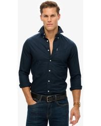 Superdry - Essentials Long Sleeve Oxford Shirt - Lyst