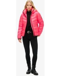 Superdry - & Co Hooded Fuji Quilted Padded Jacket - Lyst