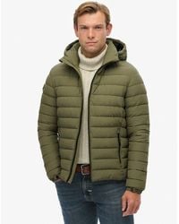 Superdry - & Co Hooded Fuji Padded Jacket - Lyst