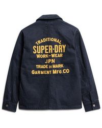 Superdry - & Co Canvas Chore Jacket - Lyst