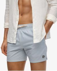 Superdry - & Co Seer Sucker 15-inch Swim Shorts - Lyst