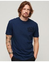 Superdry - Classic Embroidered Superstate Athletic Logo T-shirt - Lyst