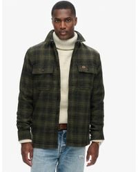 Superdry - & Co Wool Miller Overshirt - Lyst