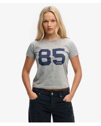 Superdry - & Co Athletic Essentials Varsity Number T-shirt - Lyst