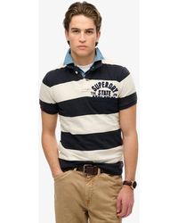 Superdry - & Co Vintage Athletic Jersey Polo Shirt - Lyst
