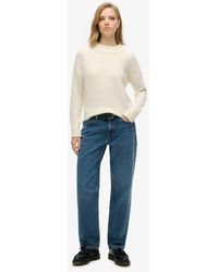 Superdry - & Co Mid Rise Straight Leg Jeans - Lyst