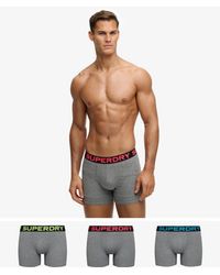 Superdry - Boxershort Drieverpakking - Lyst