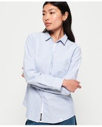 Superdry - Oxford Shirt Chambray - Lyst