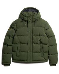 Superdry - & Co Everest Short Hooded Puffer Jacket - Lyst