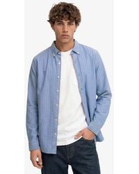Superdry - & Co Classic Oxford Long Sleeve Shirt - Lyst