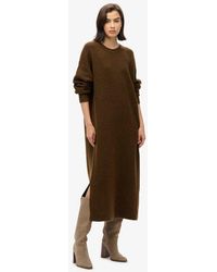 Superdry - & Co Slouch Midi Jumper Dress - Lyst