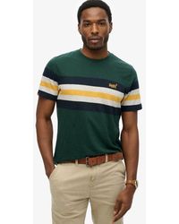 Superdry - & Co Essentials Stripe T-shirt - Lyst