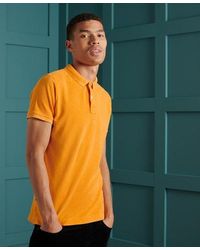 Superdry - Organic Cotton Vintage Destroyed Polo Shirt - Lyst