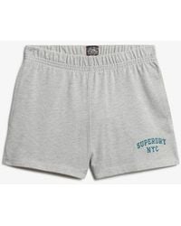Superdry - & Co Athletic Essentials Graphic Shorts - Lyst