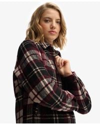 Superdry - & Co Checked Ranch Quilted Jacket - Lyst