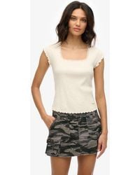 Superdry - & Co Utility Parachute Skirt - Lyst