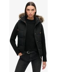 Superdry - & Co Everest Faux Fur Gilet - Lyst