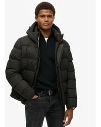 Superdry - Onze Sport-pufferjas Van Microvezel Met Capuchon - Lyst