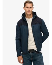 Superdry - Hooded Soft Shell Trekker Jacket - Lyst