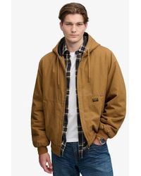 Superdry - & Co Hooded Workwear Bomber Jacket - Lyst