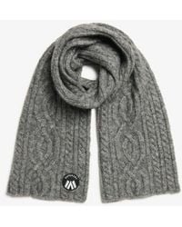 Superdry - Cable Luxe Knit Scarf - Lyst