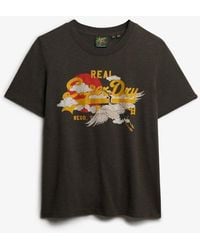Superdry - & Co Vintage Logo Tokyo Relaxed T-shirt - Lyst