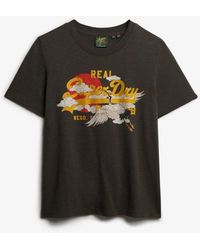 Superdry - & Co Vintage Logo Tokyo Relaxed T-shirt - Lyst