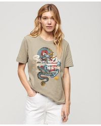 Superdry - Tokyo T-shirt Met Relaxte Pasvorm - Lyst