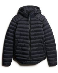 Superdry - & Co Fully Lined Hooded Fuji Sport Padded Jacket - Lyst