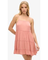 Superdry - Mini Beach Cami-jurk - Lyst